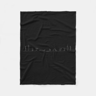 Ashtanga Yoga Zonnegroet A Yoga Houding Yoga Kunst Fleece Deken