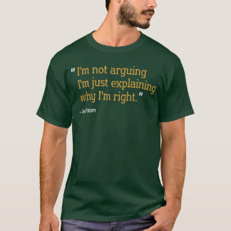ASHTON Cadeau Citaat Grappige Verjaardag Gepersona T-shirt