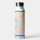 Ashton & Co. K9 Academy Wavy Lines Waterfles (Links)