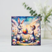 ASHTON ~ Gelukkig Pasen ~ Paashaas ~ (Staand voorkant)