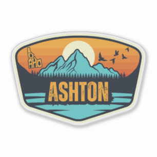 Ashton, Idaho Sticker