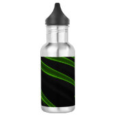 ASHTON Noir et Fluoro Bouteille d'eau verte (Gauche)