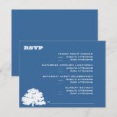 Ashton Tree Bar Mitzvah Mariage RSVP (Devant / Derrière)