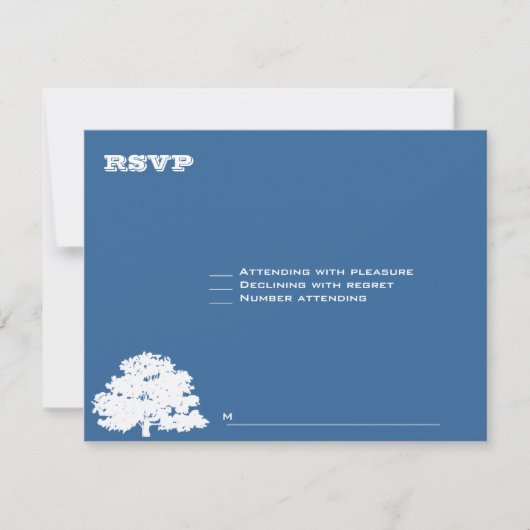 Ashton Tree Bar Mitzvah Wedding RSVP (Devant)