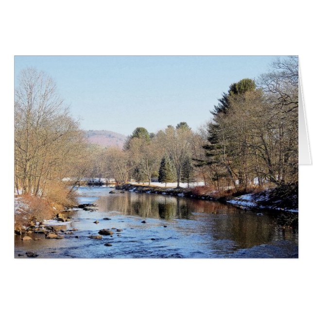 Ashuelot River Scene (Voorkant Horizontaal)