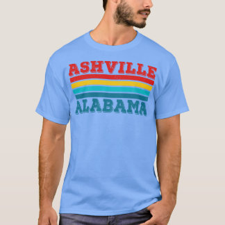 Ashville Alabama AL Gift Love Souvenir Retro Vinta T-shirt