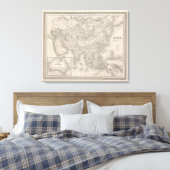 Asia 18 canvas afdruk (Insitu (Slaapkamer))