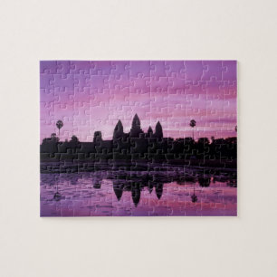 Asia, Cambodja, Siem Reap, Angkor Wat (geb. 12e 2 Legpuzzel