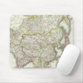 Asia Engraved Map Muismat (Met muis)
