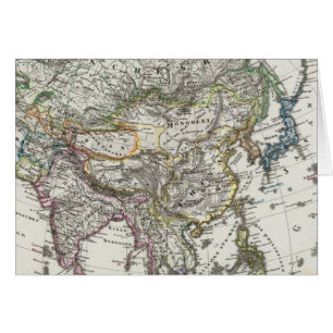 Asia Map door Stieler