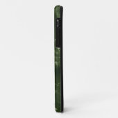 Asia Olive Green Silk iPhone 5 Hoesje (Achterkant/links)