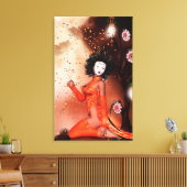 ASIA Oriental Fantasy Art Canvas Afdruk (Insitu (Woonkamer))
