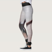 Asia Waters Brown Abstracte Dance Leggings (Links)