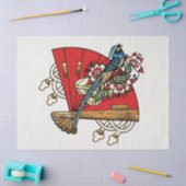 Asian Bird Deco Tissuepapier (Craft)