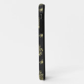 Asian Black and Gold Glitter Florish iPhone Case-Mate iPhone Case (Achterkant/links)