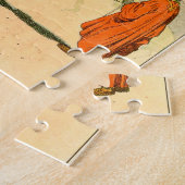 Asian Camel & Desert Traveler Legpuzzel (Zijkant)