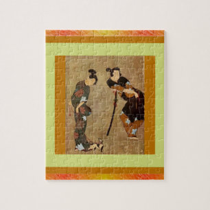 Asian Couple Puzzle Legpuzzel