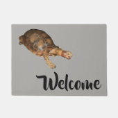 Asian Forest Tortoise - Welkom Deurmat (Voorkant)