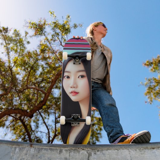  ASIAN GIRL ART SKATEBOARDS (Buiten 1)