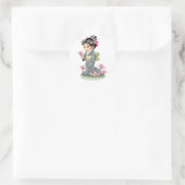 Asian Girl Sticker (Tas)