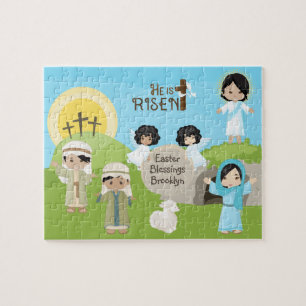 Asian He is Risen Pasen Legpuzzel