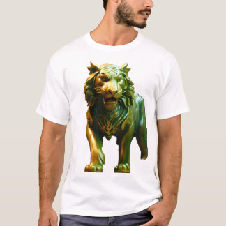 Asian Jade Tiger Concept Art  T-shirt