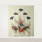 Asian Ocean Deco Wandkleed (Voorkant)