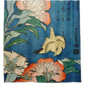 ASIAN PEONIES douchegordijn (Voorkant)