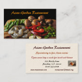 Asian Restaurant Visitekaartje (Voorkant / Achterkant)