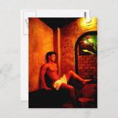 Asian Sauna Dreams Briefkaart (Voorkant / Achterkant)