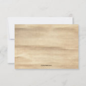 Asiana Reactiekaart Kaart (Achterkant)