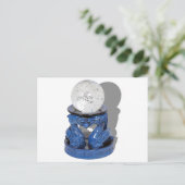 AsianDragonCrystalBall062210Shadow Briefkaart (Staand voorkant)