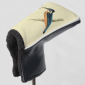 Asiatic Kingfisher Golfheadcover (3/4 voorkant)