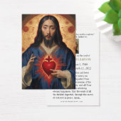 Asiatique Chinois Sacré-Coeur Jésus Prière funérai (Bureau)