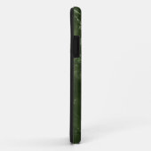 Asiatique Olive Green Silk iPhone 5 Coque (Dos/Droite)