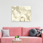 Asie 1 canvas afdruk (Insitu (Woonkamer))