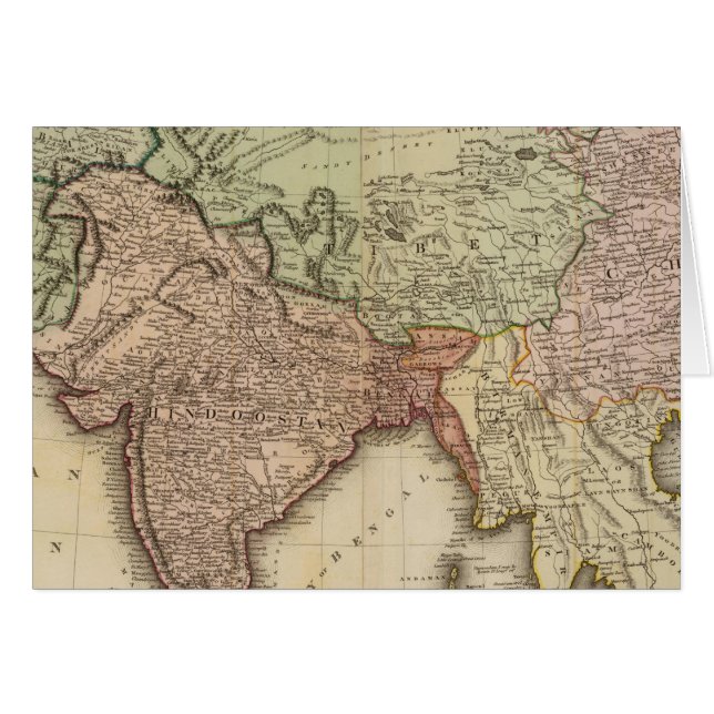 Asie, fiches S (Devant horizontal)