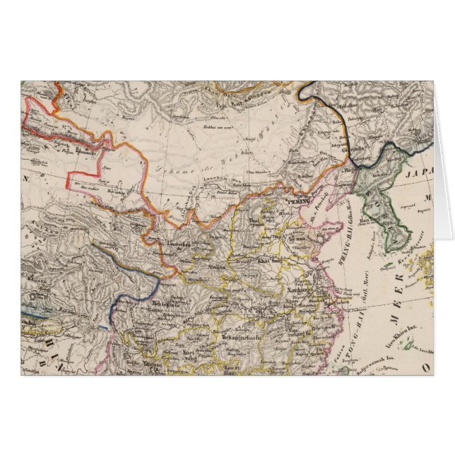 Asie, Japon, Chine (Devant horizontal)