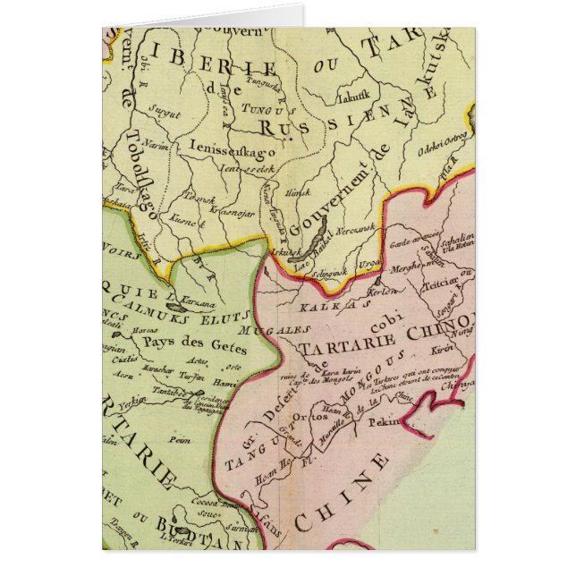 Asie, Russie, Chine (Devant)