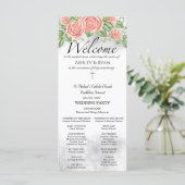 Asiel Katholiek Huwelijksprogramma met Mis (Staand voorkant)