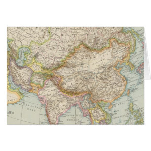 Asien - Kaart van Azië