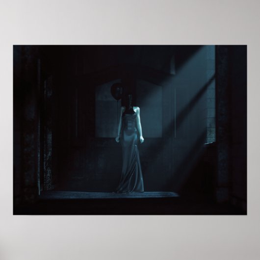 Asile Demon Femme - Art Abstrait - Poster (Devant)