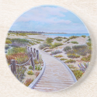Asilomar Strandpad Zandsteen Onderzetter