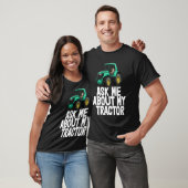 Ask Me About My Tractor   Tractor Drive Tees Men (Unisex)