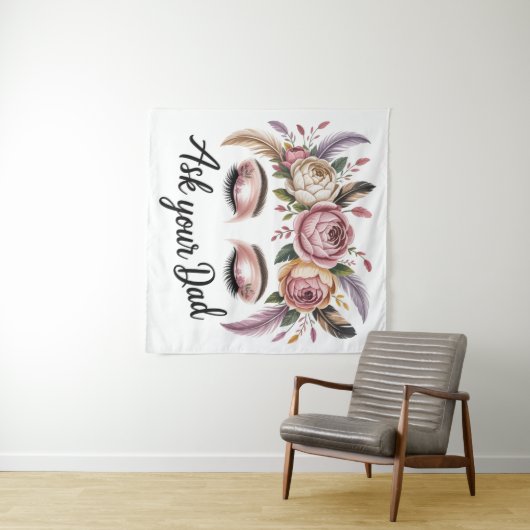 Ask Your Dad Wandkleed (In Situ (horizontaal))