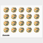 Askelon Pheonix Ronde Sticker (Vel)