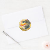 Askelon Pheonix Ronde Sticker (Envelop)