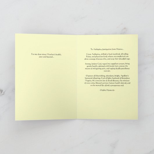 Asklepius Kaart (Binnen)