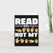 Asl Alfabet Amerikaanse Gebarentaal Asl Docent Qu Kaart (Voorkant)