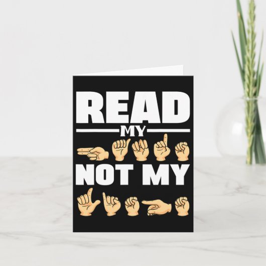 Asl Alfabet Amerikaanse Gebarentaal Asl Docent Qu Kaart (Voorkant)